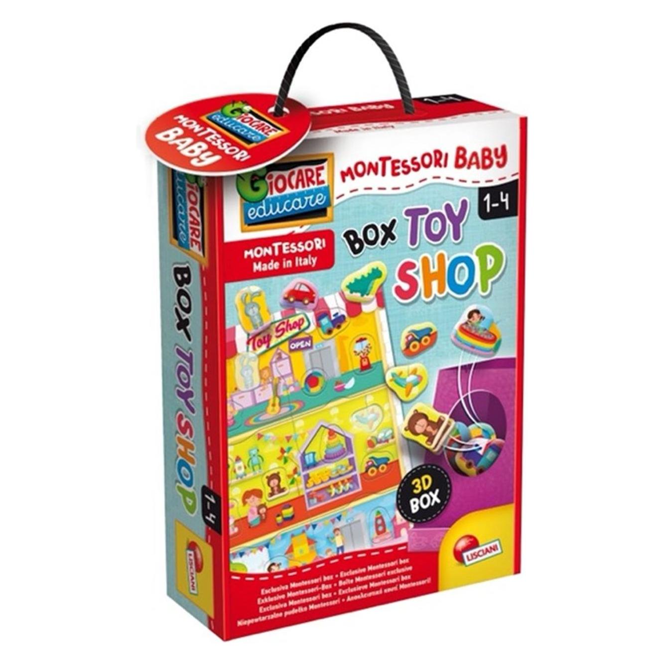 Lisciani Montessori-Spielzeugladenbox (Italienisch) (92734)