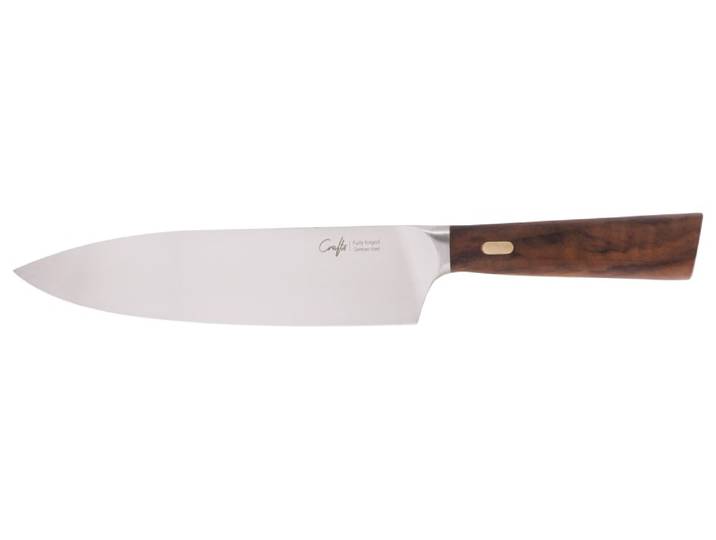Couteau du Chef en Acier Forgé et manche en Noyer, 20,5 cl
