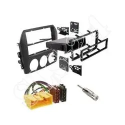 Mazda MX-5 (NC) 10/2005 - 10/2008 Autoradio 2-DIN Einbaurahmen Radioblende+Ad...