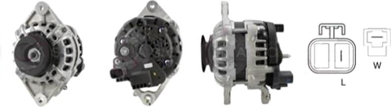 CASCO CAL10499GS Lichtmaschine Generator LiMa 80A 12V