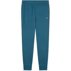 CHAMPION Icons Herren Slim Fit Fleece-Jogger mit Rippbündchen Petrol - XL