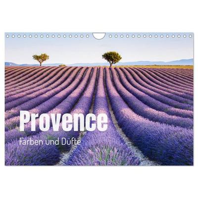 Provence - Farben und Düfte (Wandkalender 2027 DIN A4 quer), CALVENDO Monatskalender