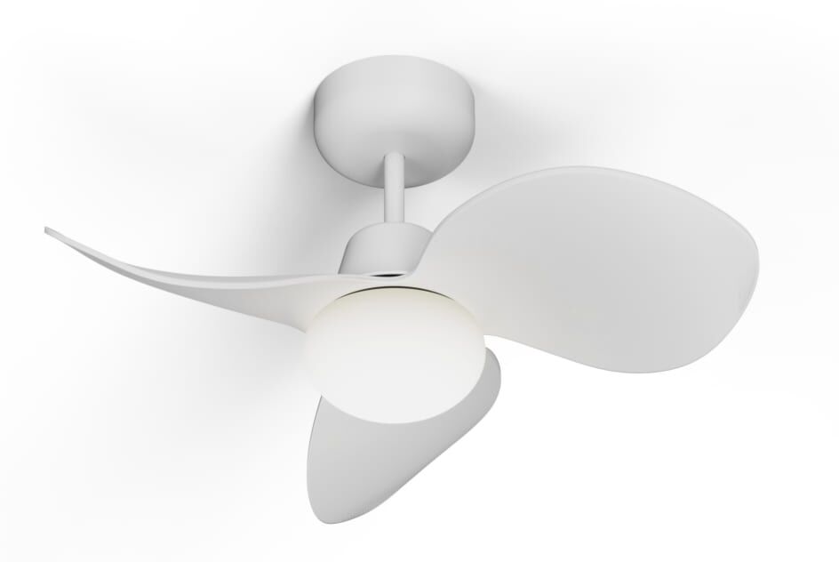 Sulion Ventilador de techo ligero con luz led blanco