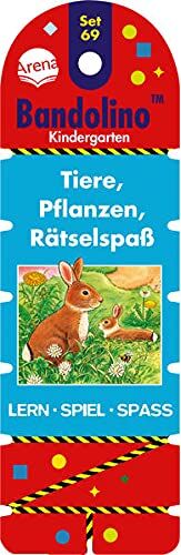 Friederike Barnhusen - Bandolino Set 69. Tiere, Pflanzen, Rätselspaß: Lernspiel mit Lösungskontrolle für Kinder ab 4 Jahren - Preis vom 14.10.2026 23:07:16 h