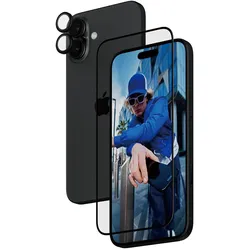 PanzerGlass® 2-in-1 Schutzset für iPhone 16 Plus