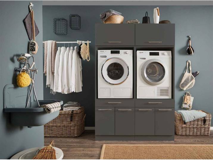 Bega BBK Laundrezzy Badezimmermöbel Set für Waschmaschine in