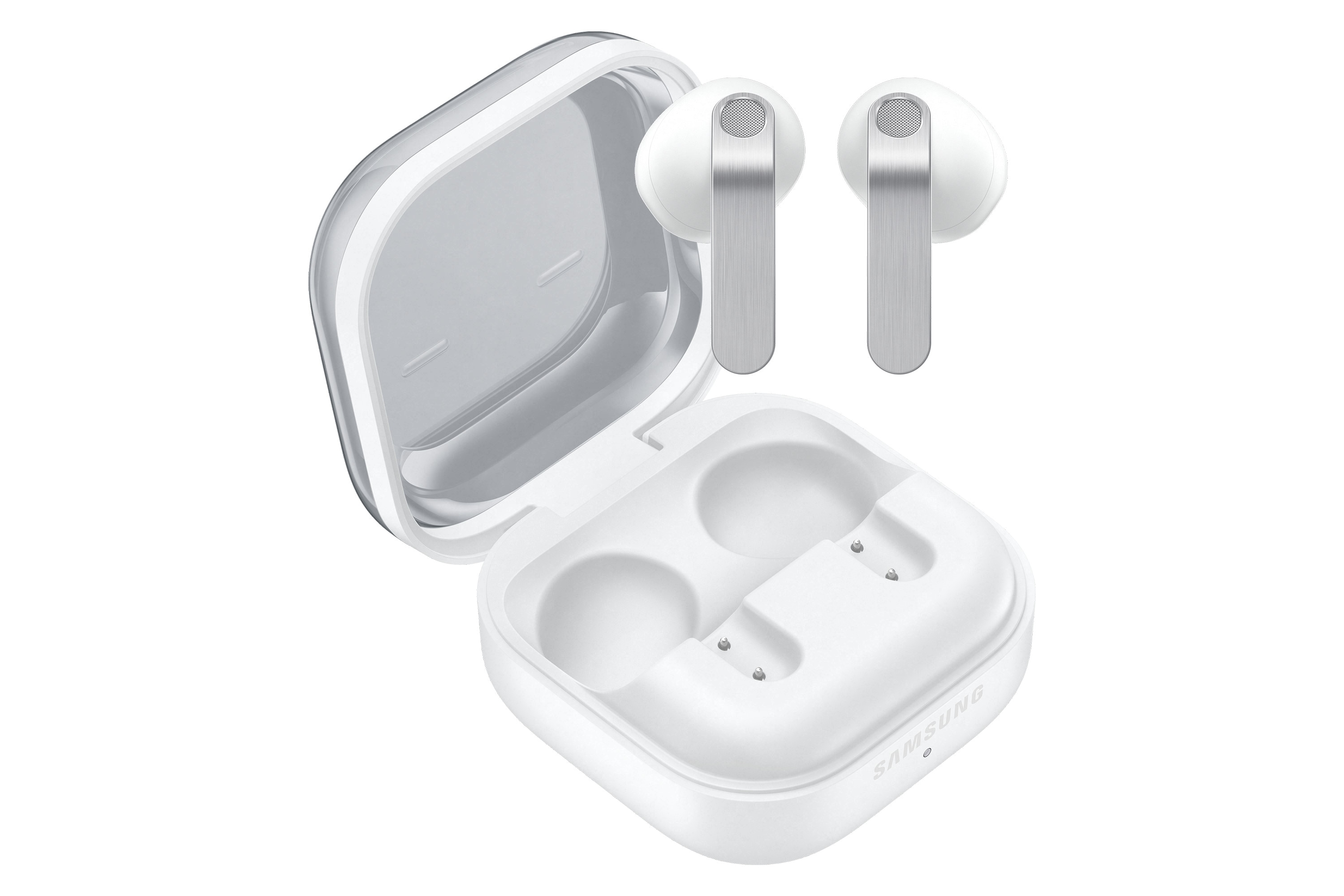Samsung Galaxy Buds4 SM-R540, weiß, True-Wireless In-Ear-Kopfhörer SM-R540NZWADBT