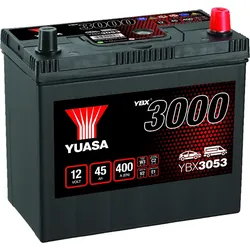 Yuasa YBX3053 12V 45Ah 400A SMF Autobatterie