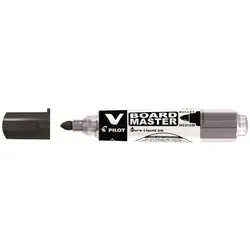 Pilot, Marker, V Board Master Textmarker 10 Stück Schwarzer Tip Typ (10x)