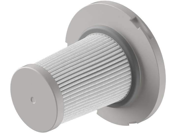ROWENTA EPA-Filter ZR009005 , grau (weiß, grau), B:8,9cm H:10,5cm T:15,8cm, Filterkartuschen, Zubehör für hinter den Motor des XForce Flex 8.60, EPA-Filter