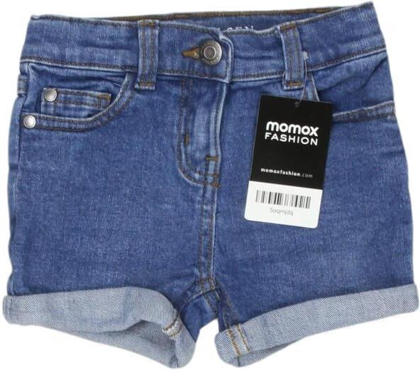 Jonas Nielsen Mädchen Shorts, Blau, Gr. EU 92, Baumwolle / Elasthan - Second Hand