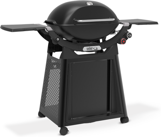 Weber Q3200N+ - Barbecue a gas con carrello Premium - Ripiani laterali