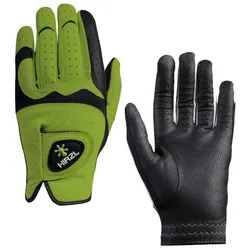 Hirzl Hybrid Plus+ Herren Golfhandschuh grün/schw