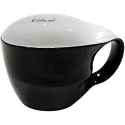 Luigi Colani Porzellan Jumbotasse schwarz