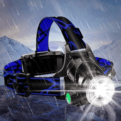 Rechargeable LED Headlamp With Zoom Focus Waterproof Head Torch Rechargeable LED Headlamp With Zoom Focus Waterproof Head Torch