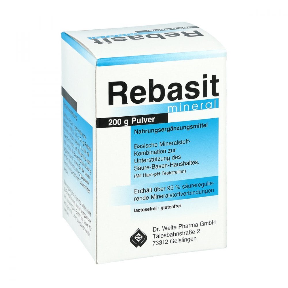 Dr. Welte Pharma GmbH Rebasit Mineral Pulver 01032858