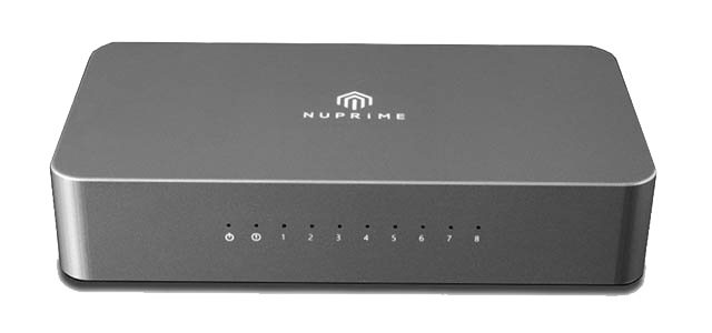 NuPrime NuPrime Omnia SW-8 - Audio Netzwerk Switch