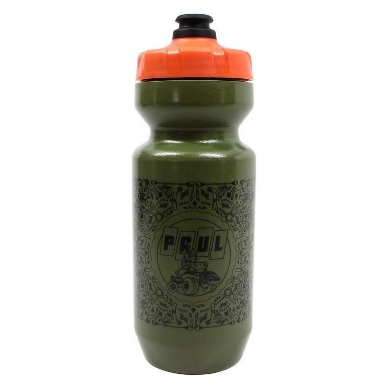 Paul Component Engineering Paul Component Bandana Wasserflasche, 650ml, green/orange (0.65 l) (40102594)