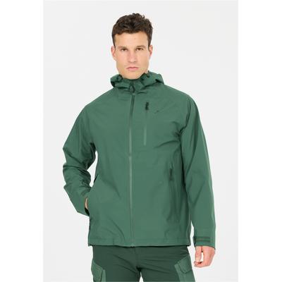 Outdoorjacke WHISTLER "Voyage", Herren, Gr. XXL, grün (tannengrün), 100% Polyester, unifarben, normal, hoch geschlossener Ausschnitt, Jacken Outdoorjacke, Getapte Nähte