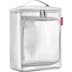 Reisenthel Kühltasche Coolerbox silver crackle, faltbar, wasserabweisend, 7 Liter