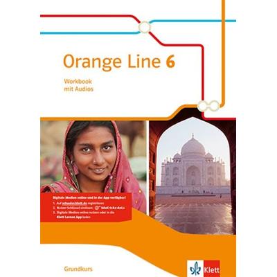 Orange Line 6. Grundkurs. Workbook mit Audios Klasse 10, Set von , Klett Schulbuchverlag, 978-3-12-548386-6
