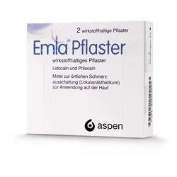 EMLA Pflaster 2X1 St