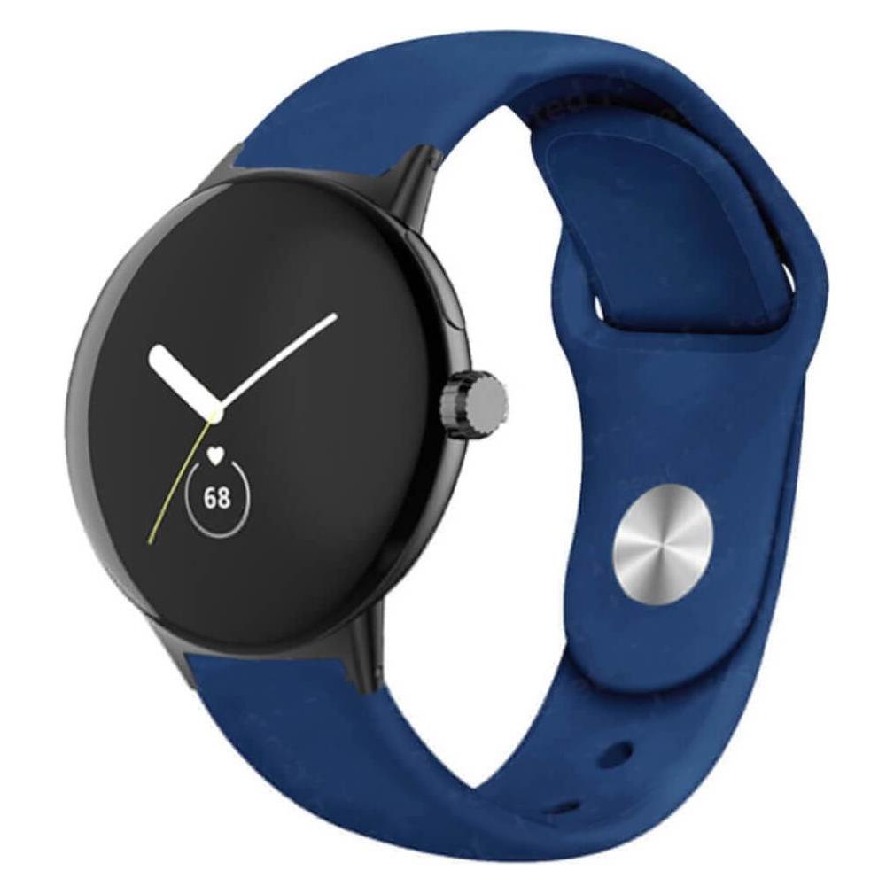 Cover-Discount Google Pixel Watch - Silikon Ersatzarmband blau (Silikon) (680604951P)