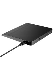 Perixx Multi-Gesten Touchpad USB kabelgebunden schwarz Gro?e pr?zise Touch-Fl?che Mit einer Gr??e von ca. 135 ? 116 ? 14 mm bietet das ausreichend Platz f?r exakte Cursorbewegungen und komfortables Arbeiten. Stabile kabelgebundene Verbindung Das abnehmbar (PERIPAD-506)
