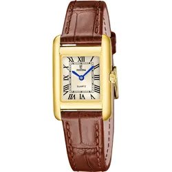 Festina F20774/2 Armbanduhr für Damen Rechteckig mit Lederband