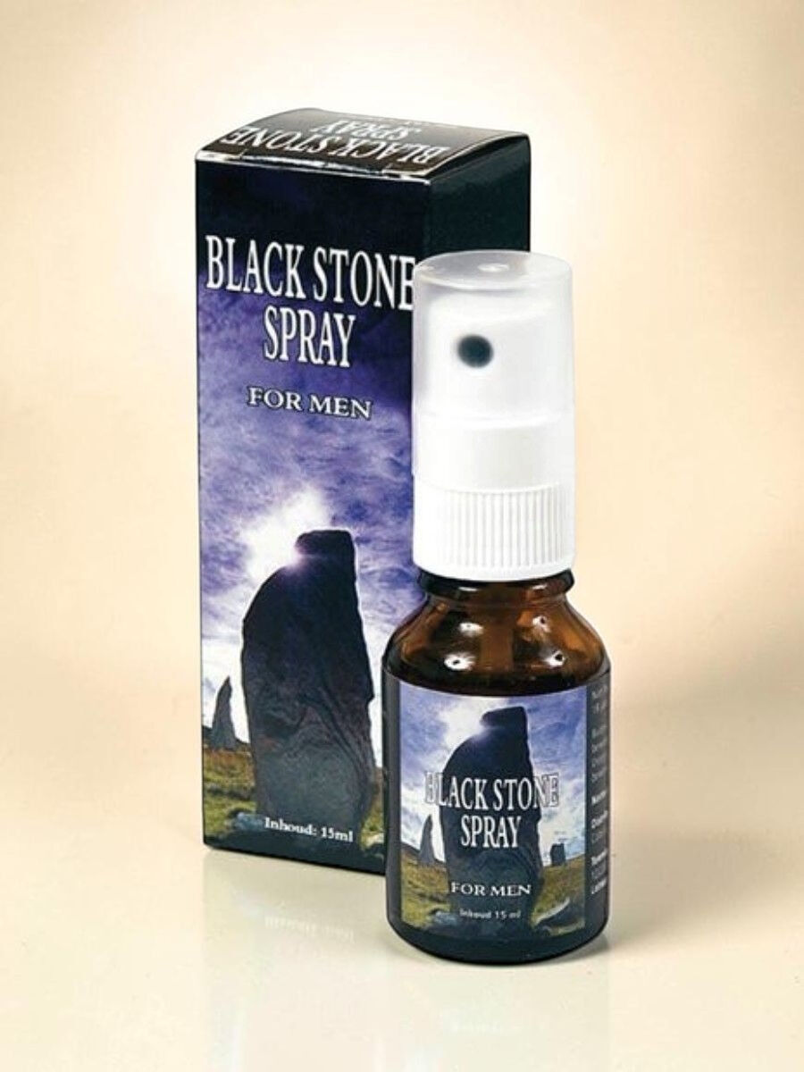 Cobeco Spray retardant l'éjaculation Black Stone - 15 ml