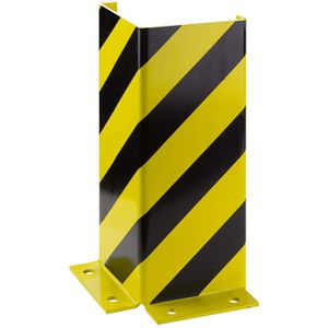DEMA Anfahrschutz für Regale, L-Profil, 5mm Stahl, BxH 205 x 400mm