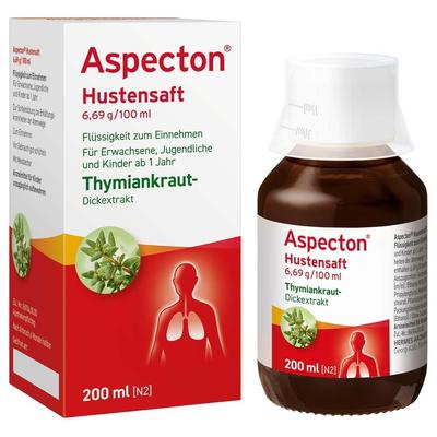 Aspecton Hustensaft 200 ml Saft