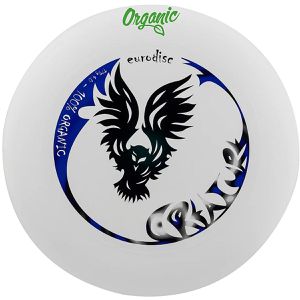eurodisc Wurfscheibe Ultimate Creature Organic, Wettkampfscheibe, 175g, weiß mit Motiv, Ø 27,5cm