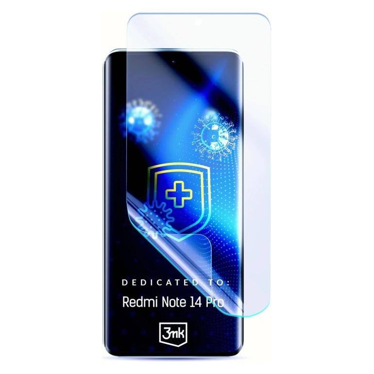 3MK Protective film SilverProtection+ for Xiaomi Redmi Note 14 Pro (1 Stk., Xiaomi Redmi Note 14 Pro) (W-3SPrtP-RN14P-0)