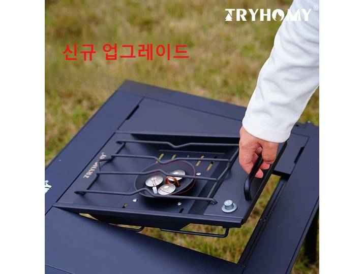 Cuisinière à gaz de Camping Igt 1 unité cuisinière 8000W haute puissance IGT brûleur à gaz pliant brasero gril acier inoxydable brûleur cuisinière cuisine