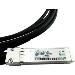 BlueLAN Ubiquiti UACC-DAC-SFP10-0.5M kompatibles DAC SFP+ SC353501J0.5M30, Transceiver, Schwarz