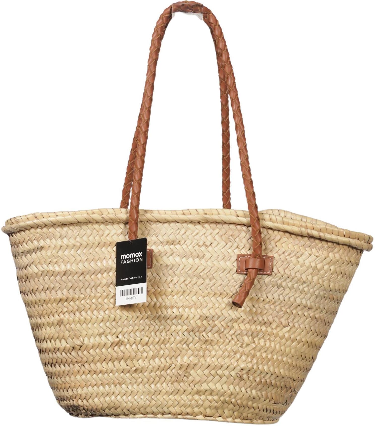 Mango Damen Handtasche gross, Beige, kein / Etikett - Second Hand