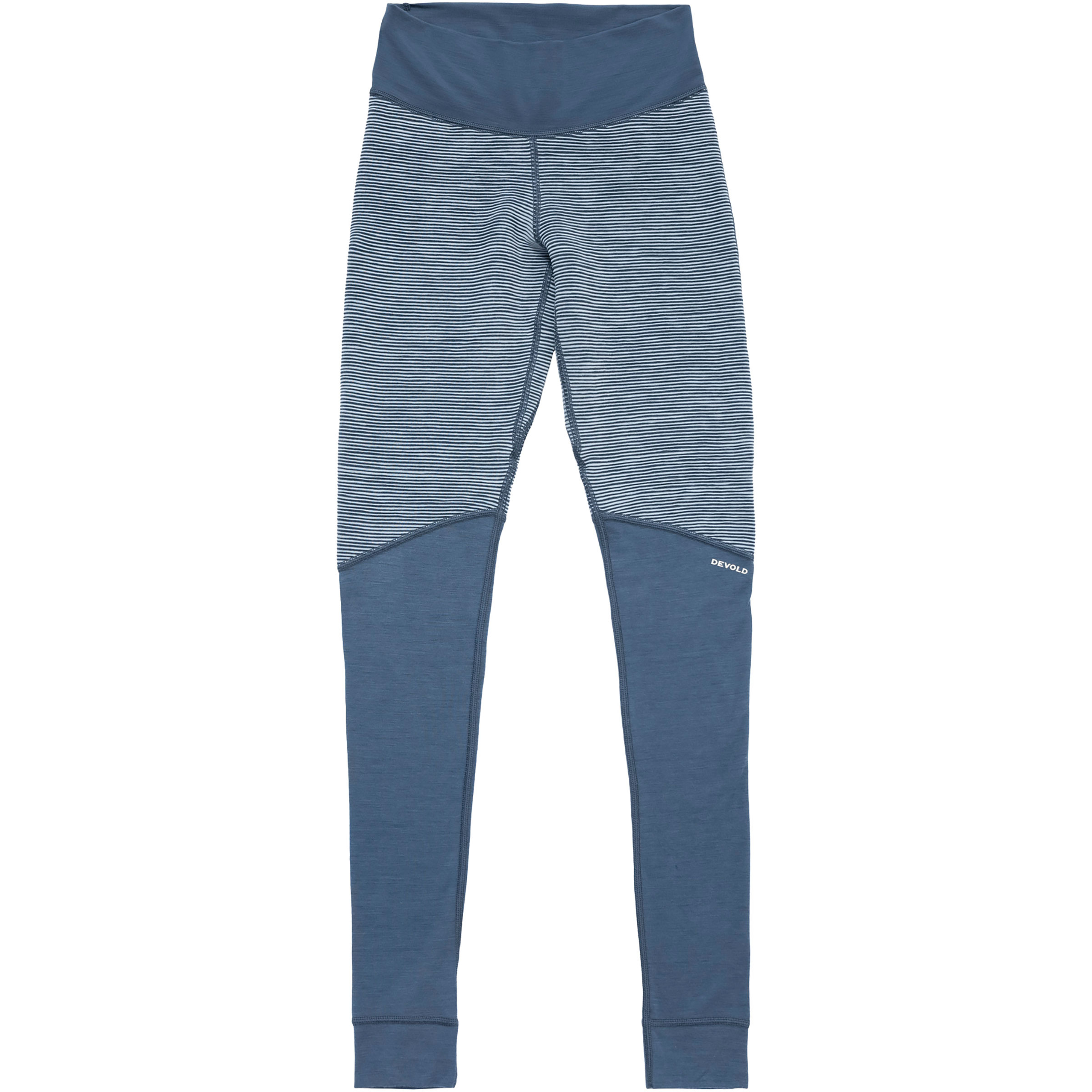 Devold Reverso Merino Longs Hose Damen Lange Unterhose blau Größe M Geruchsneutralisierend Merinowolle