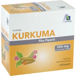 Kurkuma 500 mg + Piperin 180 ST