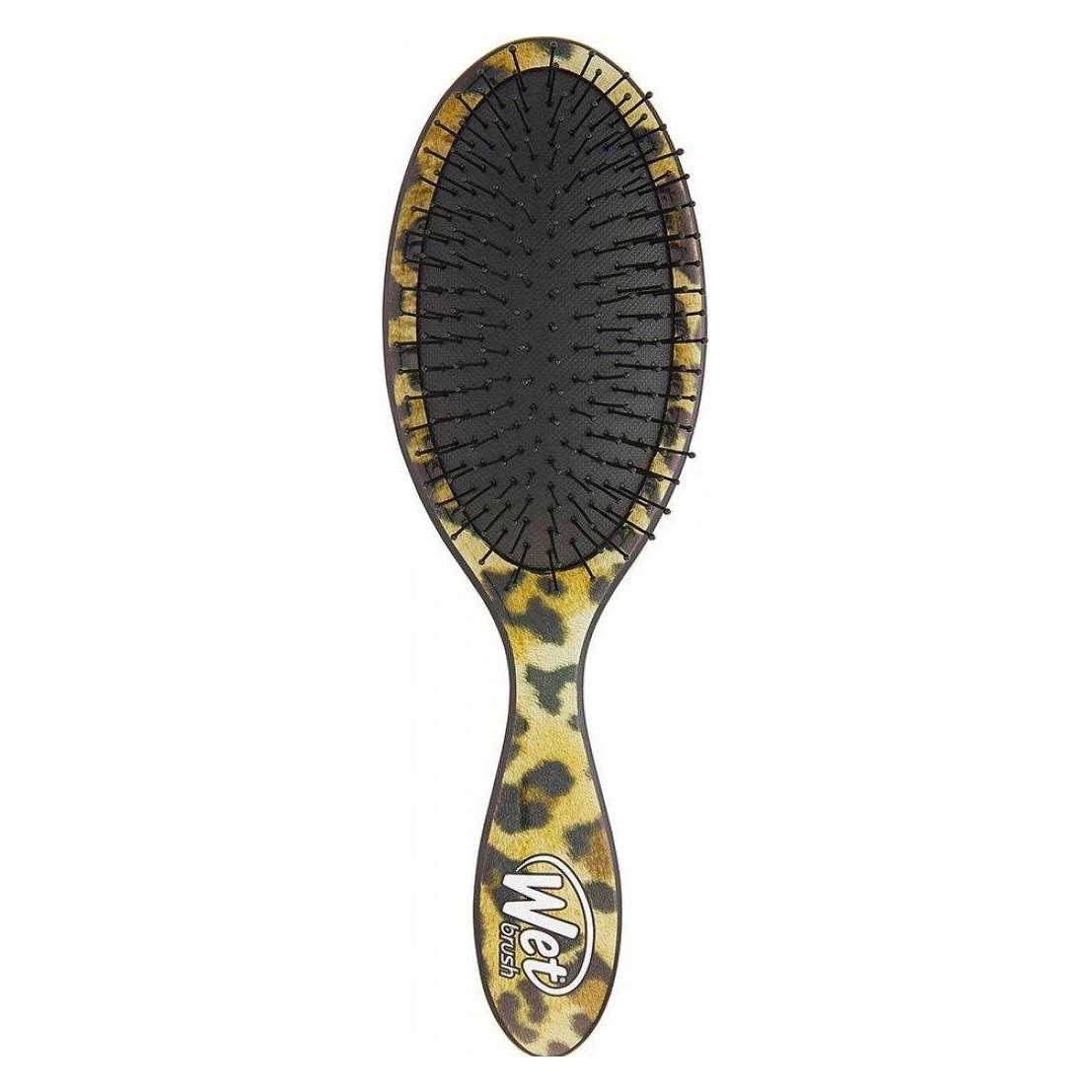 Wet Brush Original Detangler Safari Dark Grey Leopard - Hairbrush - (736658795646)