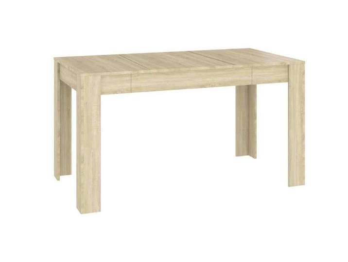 Remise Table Salon intérieur - Brun - Table à manger - Chêne sonoma - 140x74 5x76cm - Bois d'ingénierie_gbr22m