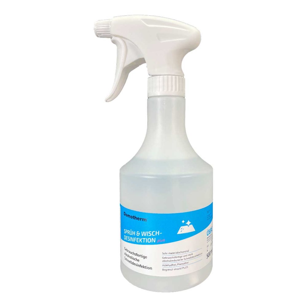 Uebe Medical GmbH Domotherm Sprüh- & Wischdesinfektion Plus Sprühflasche 17380403