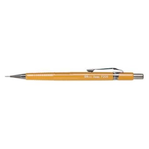 Pentel Druckbleistift P209-G Schwarz Gelb (0.90 mm, HB, 1x) (P209-G)