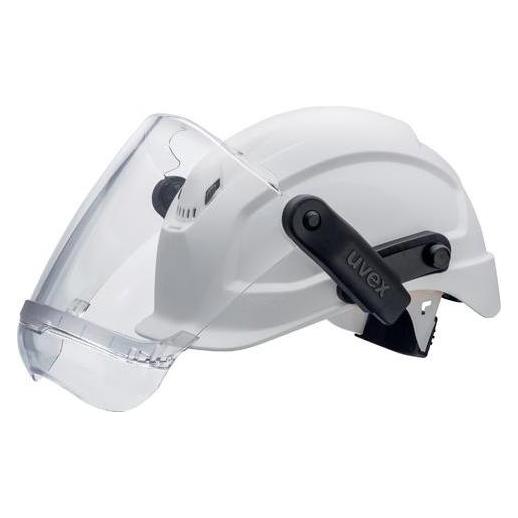 Uvex Visier pheos Visier mit Kinnschutz 9906009 farblos (9906009)