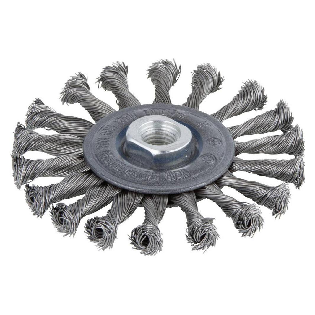 wolfcraft 1 Stahldraht-Scheibenb. WS M14 ø115mm (2149000)