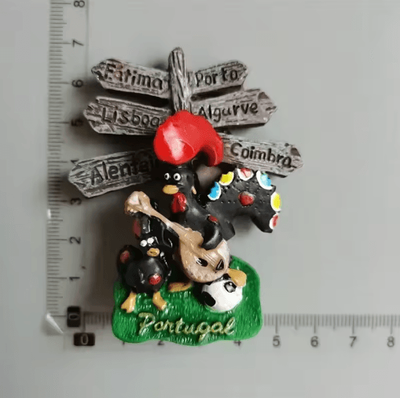Inspire Picks Portugal Souvenir Fridge Magnets Lisbon Tram & Porto Travel Collection 6