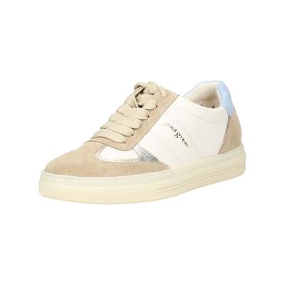 Sneaker PAUL GREEN "Paul Green Sneaker Leder", Damen, Gr. 40,5, beige, Leder, Schuhe Sneaker