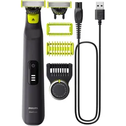 PHILIPS Herrenrasierer OneBlade Pro 360 Face + Body QP6542/19 - schwarz|grün