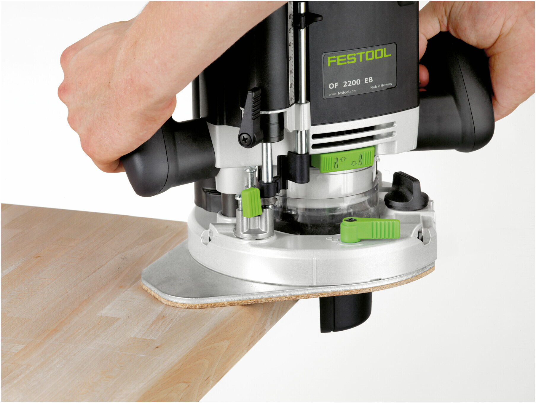 Festool AFB-OF 2200 Auflage für Oberfräse OF2200 zum Fräsen von schmalen Werkstücken oder Leisten , 4014549310876 (494682)