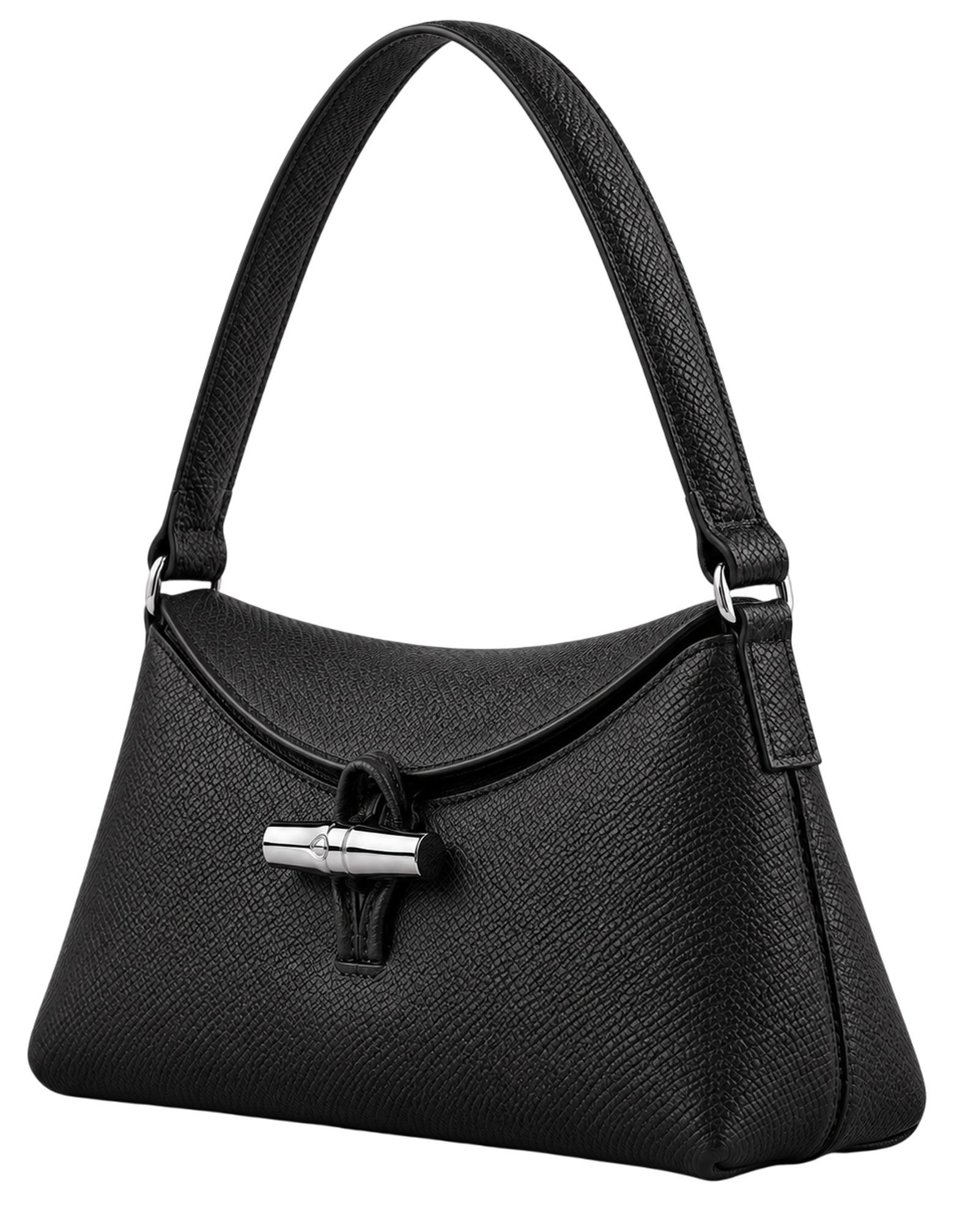 Longchamp Le Roseau Hobo Bag S Damen Schwarz